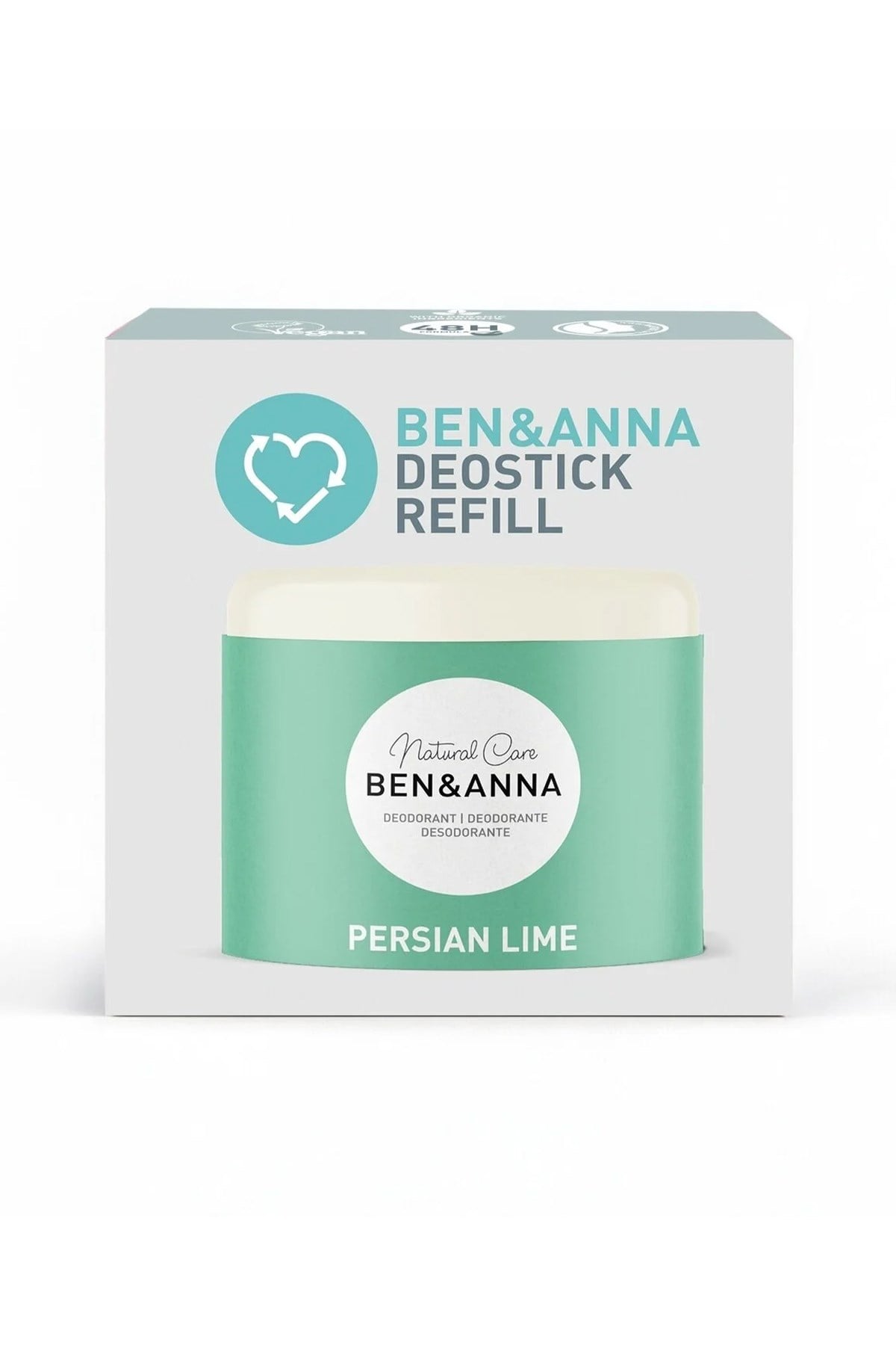 Ben & Anna Stick Refill Deodorant Lime 40 g