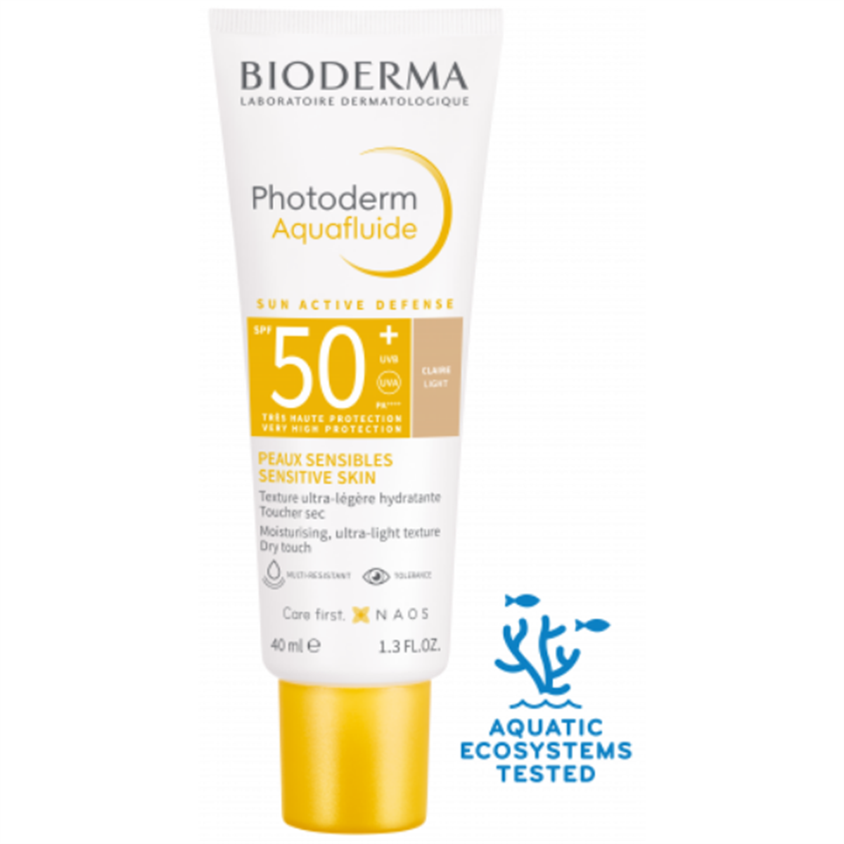 Bioderma Photoderm Max Aquafluide SPF50+ Light 40 ml Açık Renk Güneş Koruma Kremi