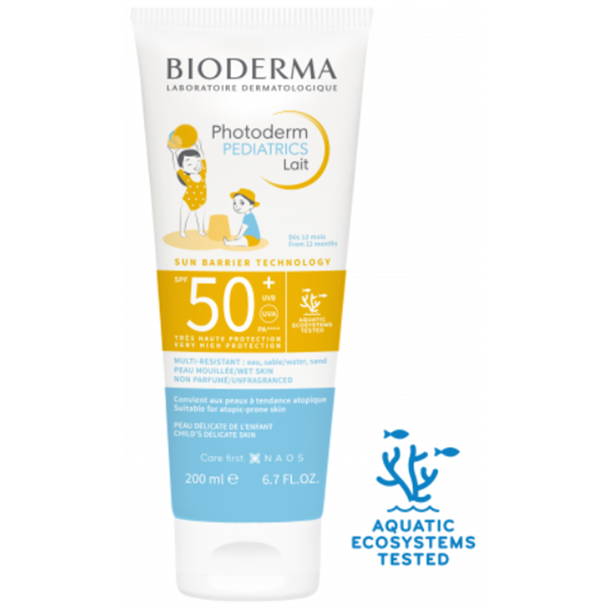 Bioderma Photoderm Pediatrics Lait Spf50+ 200 ml