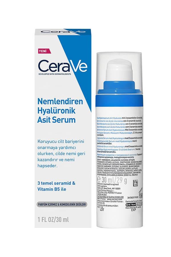 CeraVe Nemlendiren Hyalüronik Asit Serum 30 ml