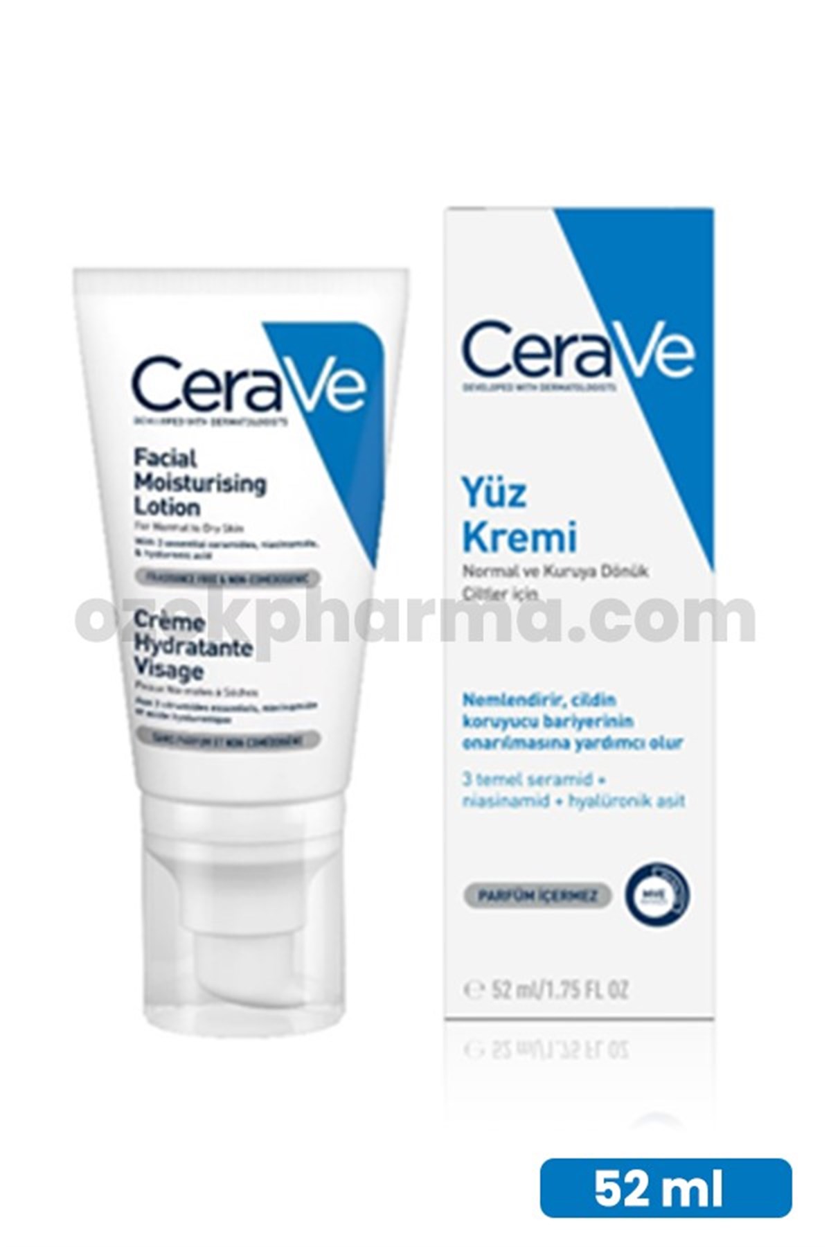 Cerave Yüz Kremi 52 ml