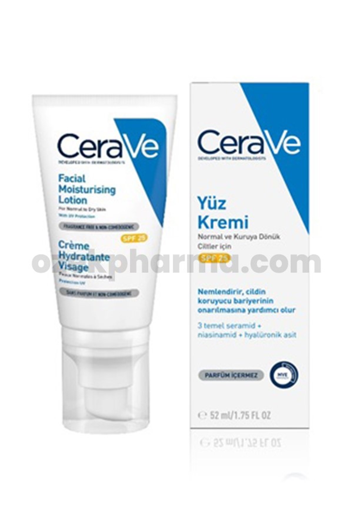 cerave yüz kremi spf 25