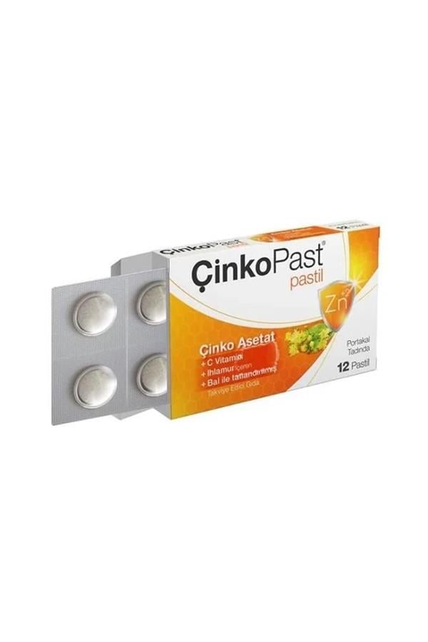 Çinkopast C Vitamini Ihlamur Bal Pastil 12'li
