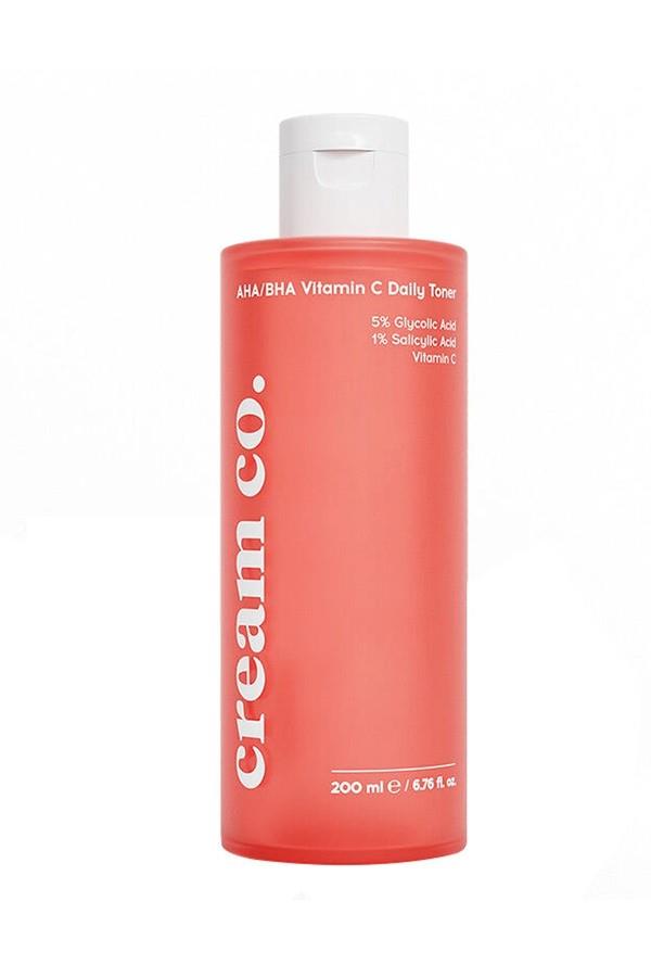 Cream Co AHA BHA Vitamin C Daily Toner 200 ml