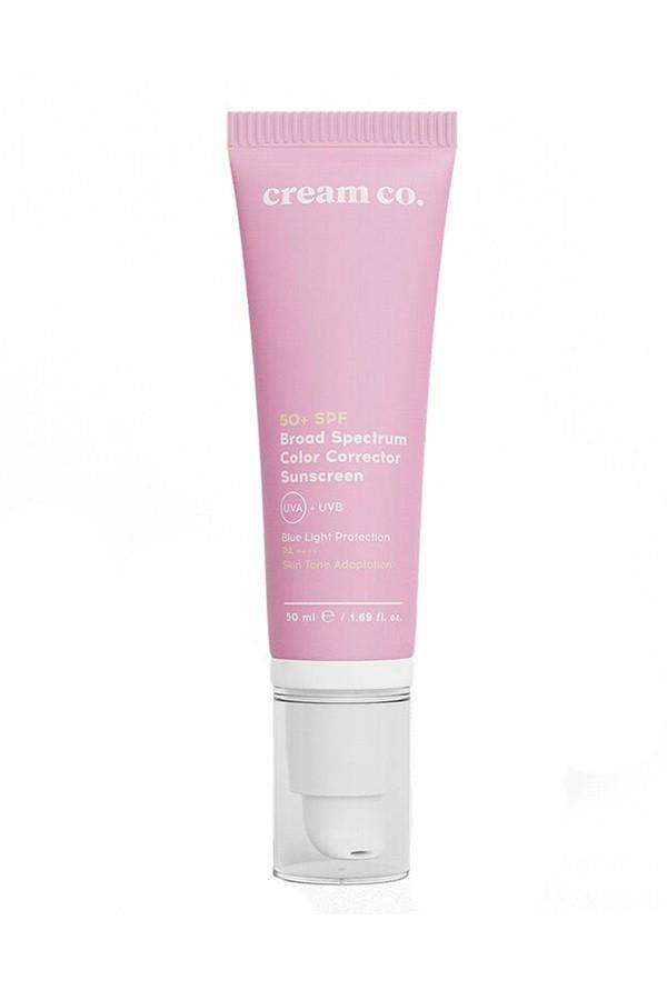 Cream Co Spf 50 Broad Spectrum Color Corrector Sunscreen 50 ml