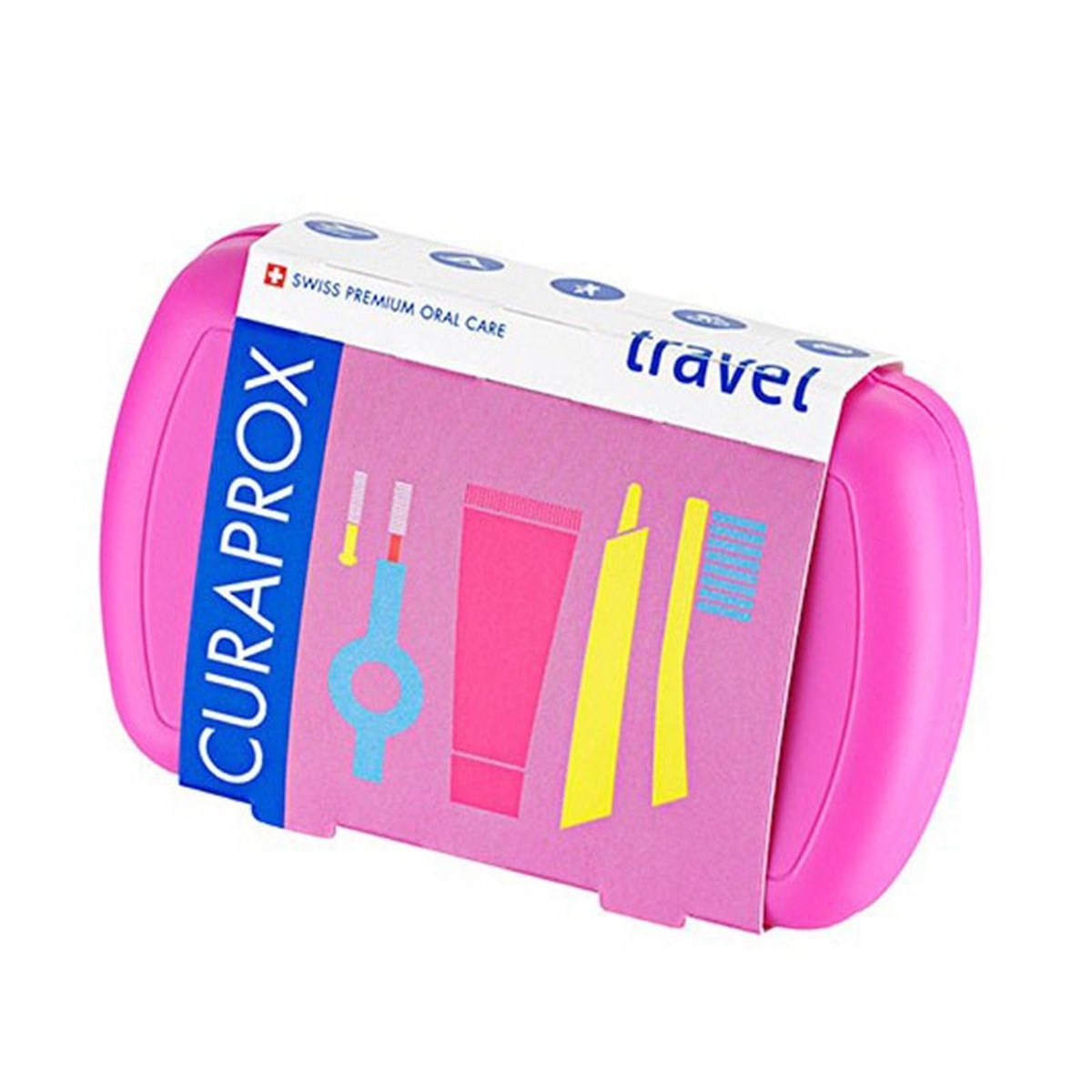 Curaprox Travel Set (Diş Fırçası+ Diş Macunu + Diş Arası Fırçası)