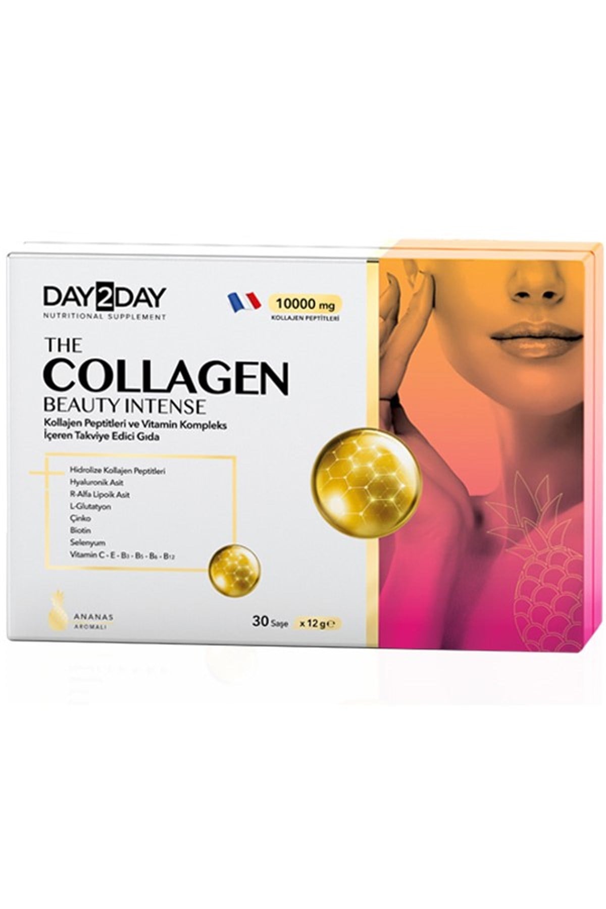 Day 2 Day The Collagen Beauty Intense Ananas Aromalı 30 Saşe