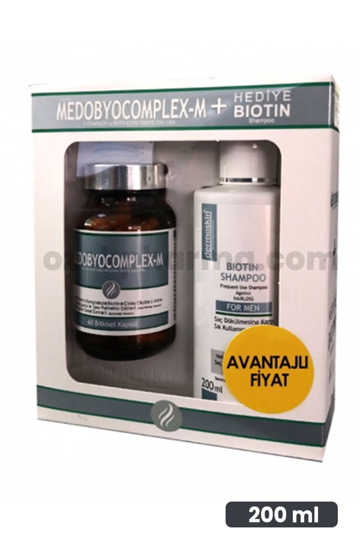 Dermoskin Medobyocomplex-M +Biotin Şampuan Hediyeli Paket