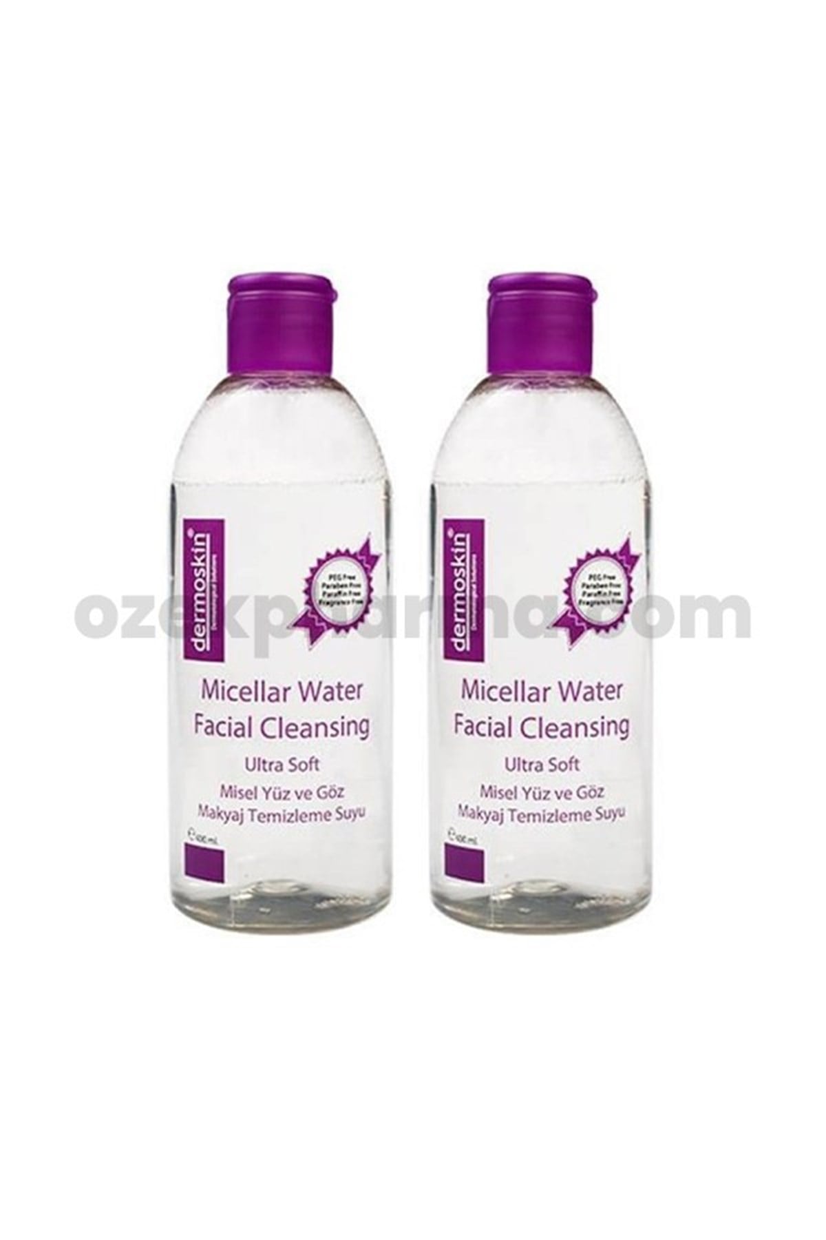 Dermoskin Micellar Water Facial Cleansing 2x400 ml