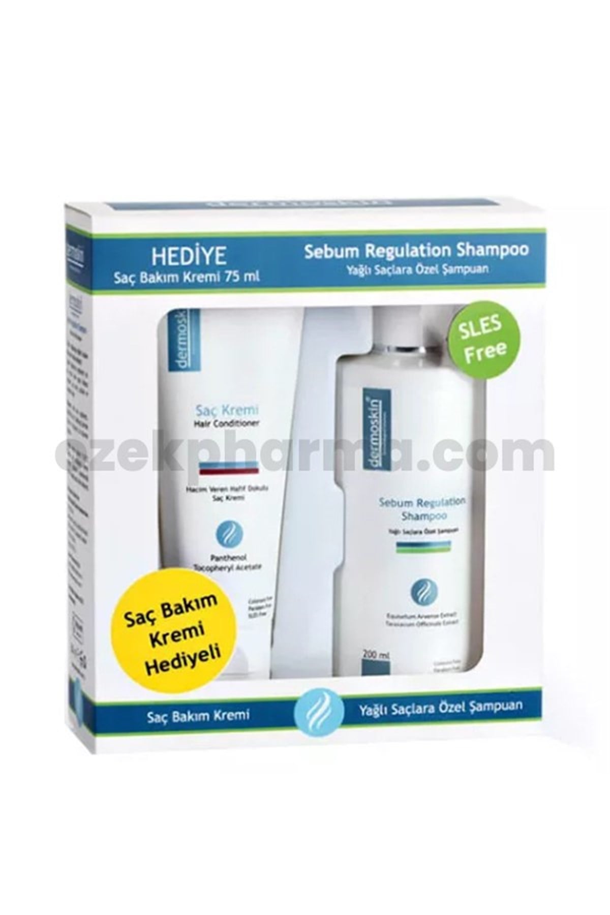 Dermoskin Sebum Regulation Shampoo 200ml+Hair Conditioner 75ml