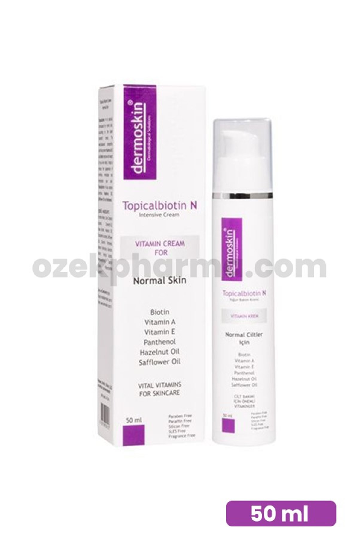 Dermoskin Topicalbiotin N Bakım Kremi 50ml