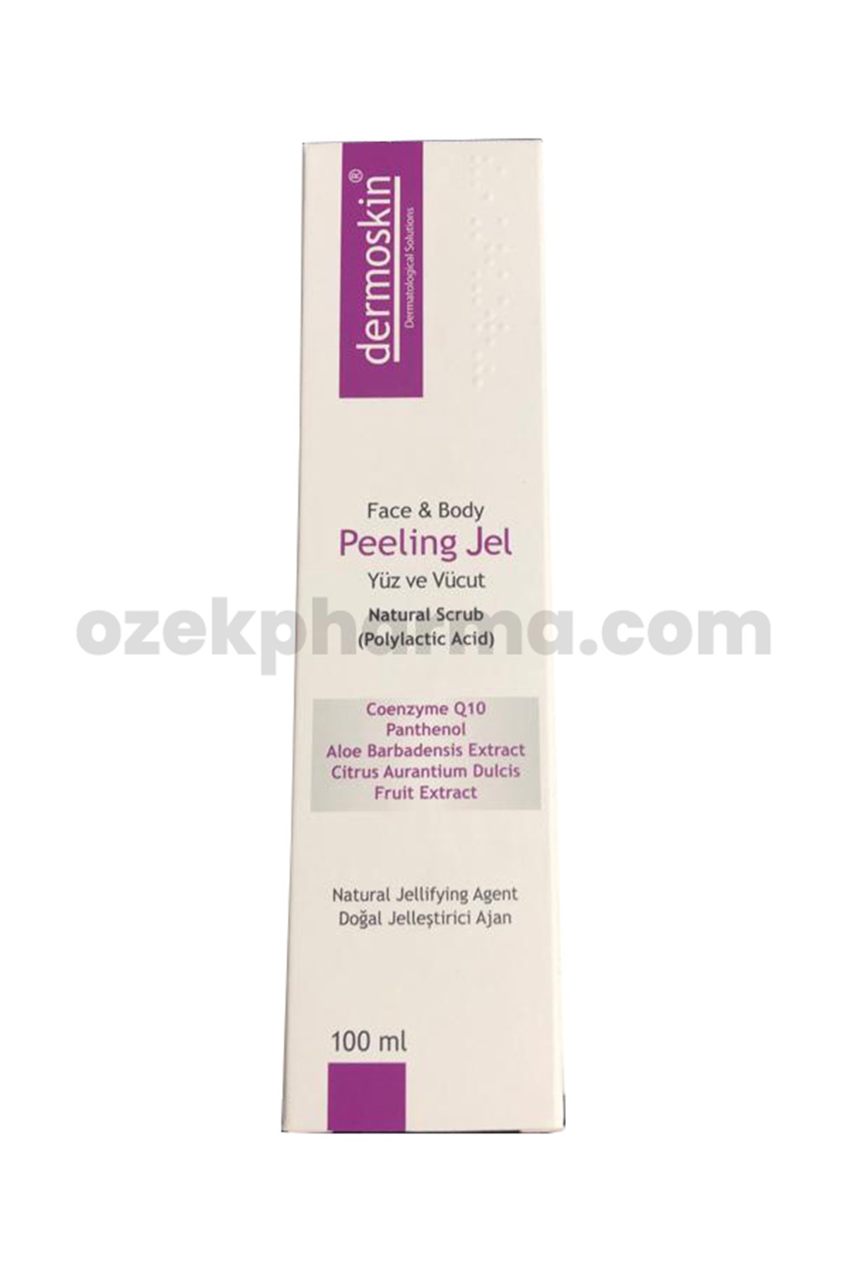 Dermoskin Yüz ve Vücut Peeling Jel 100 ml