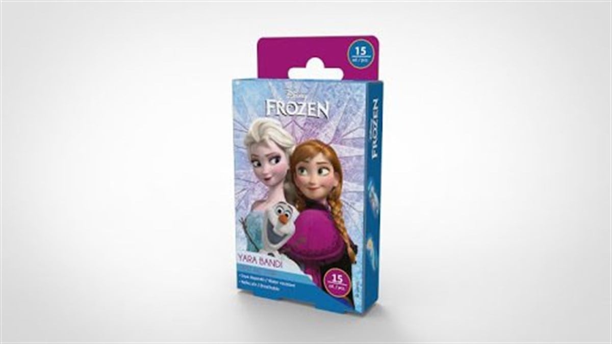 Disney Frozen Suya Dayanıklı Yarabandı 15'li