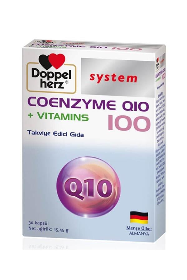 Doppelherz Koenzim Q10 + Vitamins 100 mg 30 Kapsül
