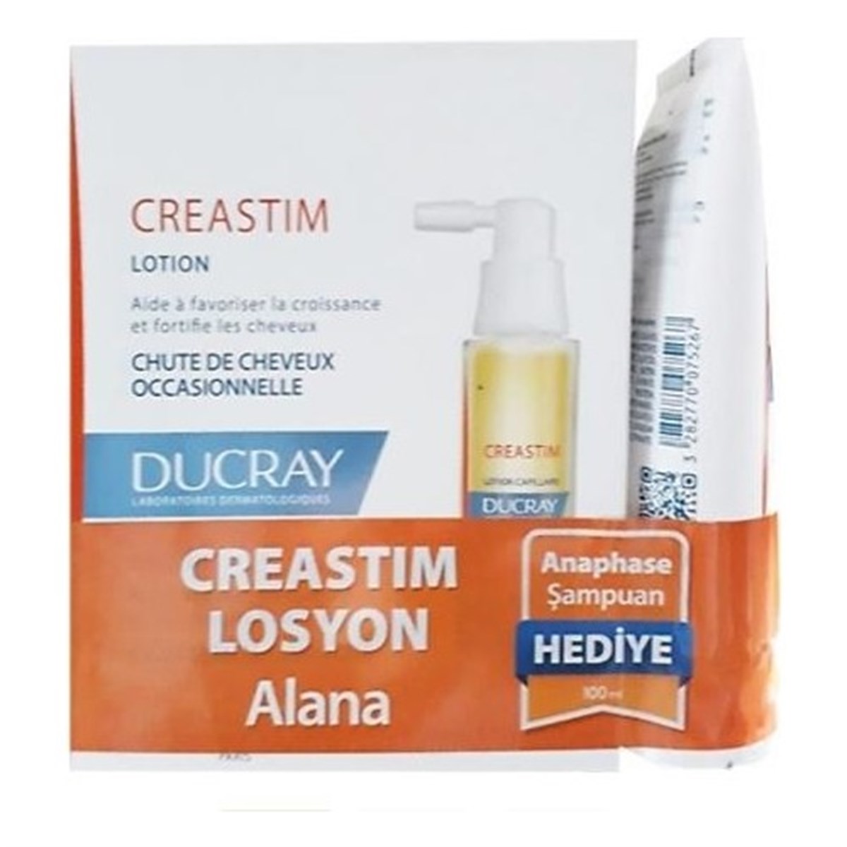 Ducray Creastim Lotion 2x30 ml Anapase Şampuan 100 ml