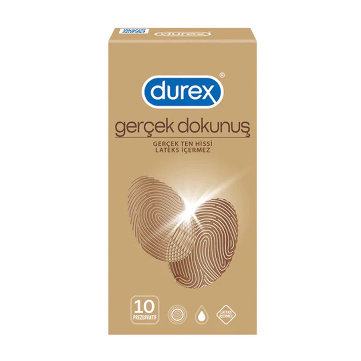 Durex Gerçek Dokunuş Ultra Kaygan Prezervatif 10'lu