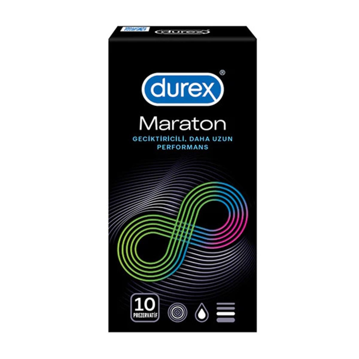 Durex Maraton Geciktiricili Prezervatif 10'lu
