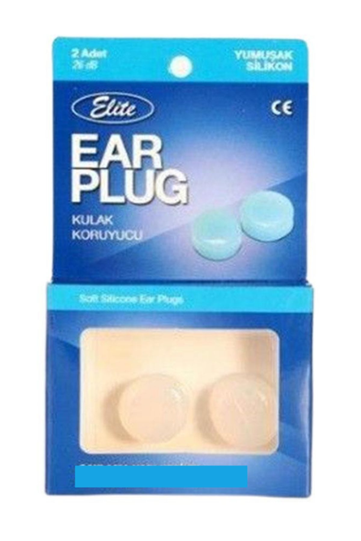 Elite Ear Plug Yumuşak Silikon Kulak Koruyucu