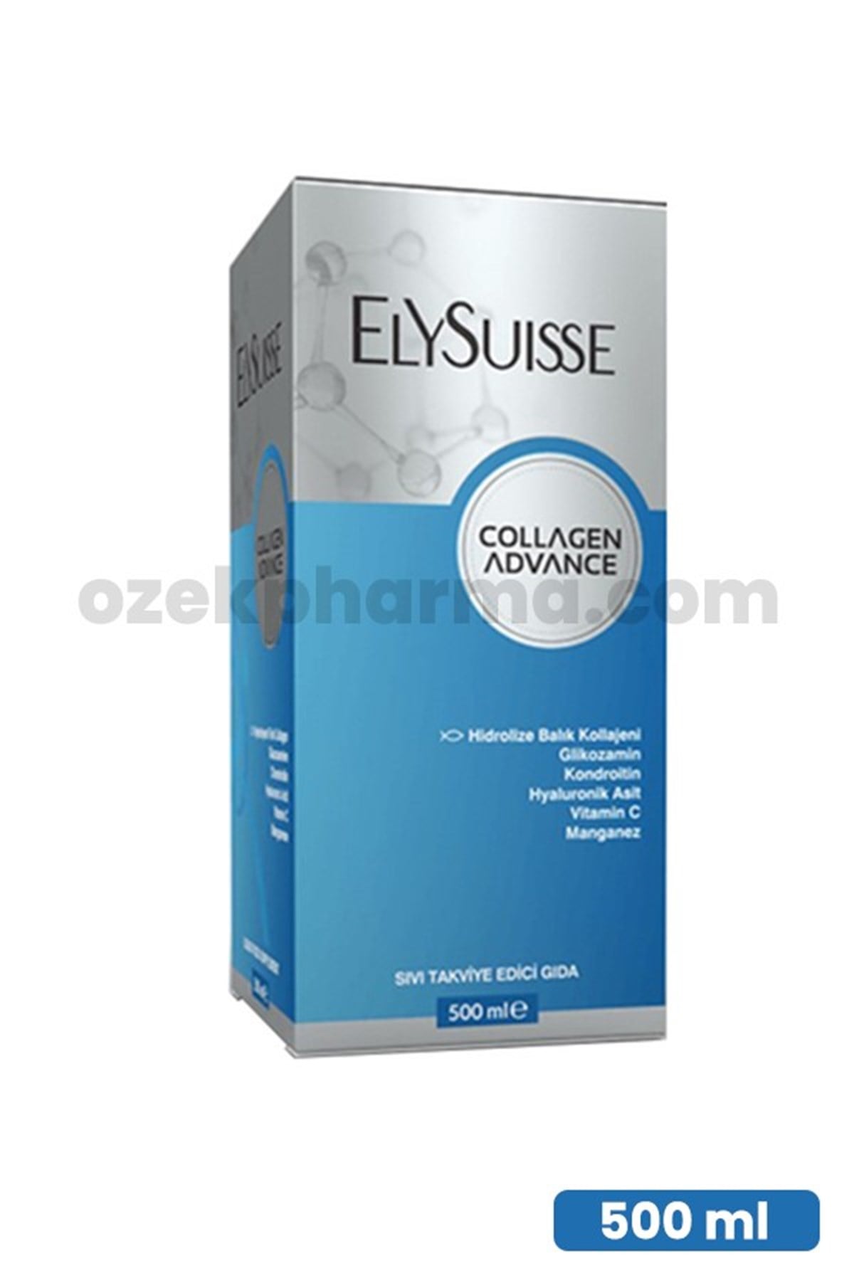 Elysuisse Collagen Advance Sıvı Kollajen Takviye Edici Gıda 500 ml