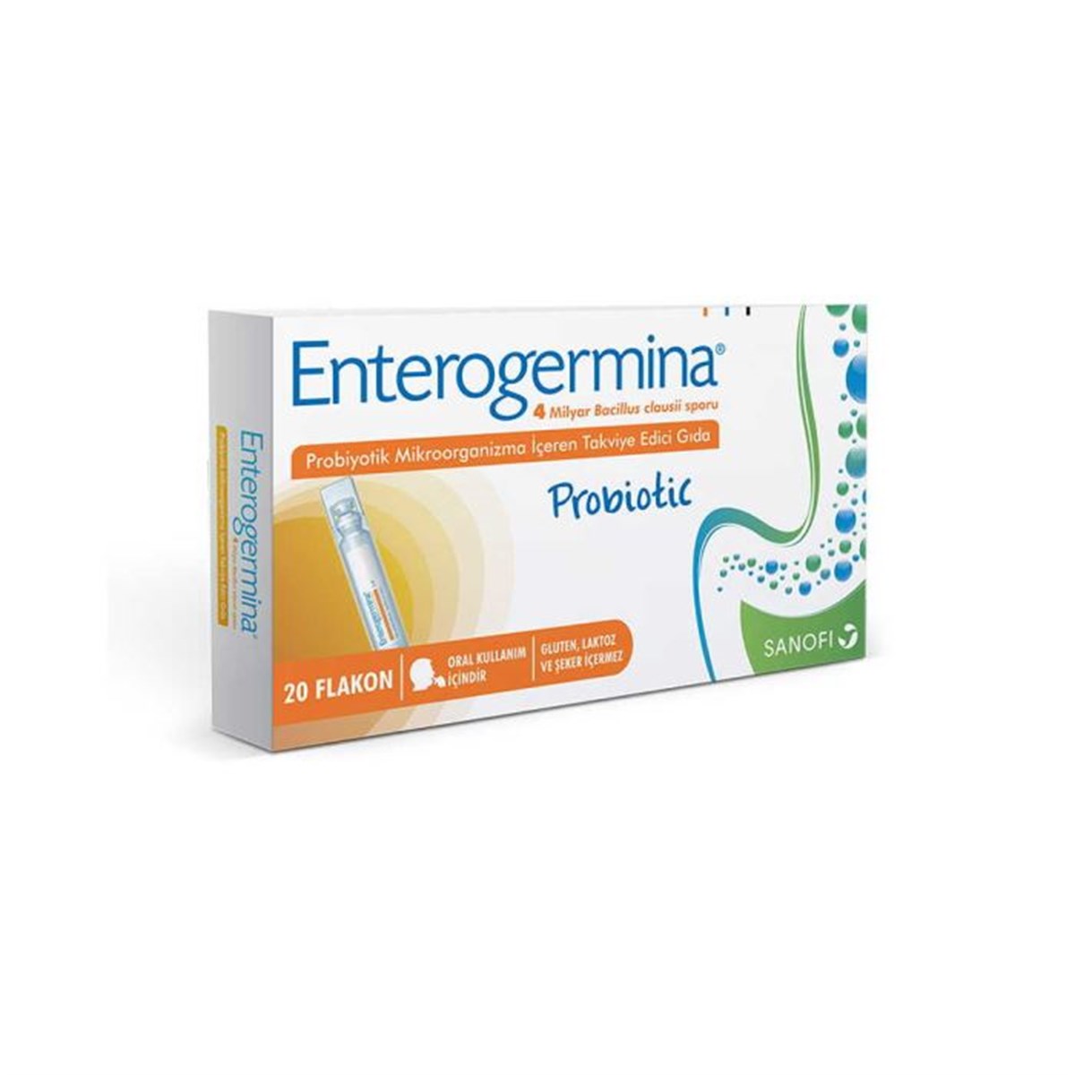 Enterogermina Yetişkin 5 ml x 20 Flakon