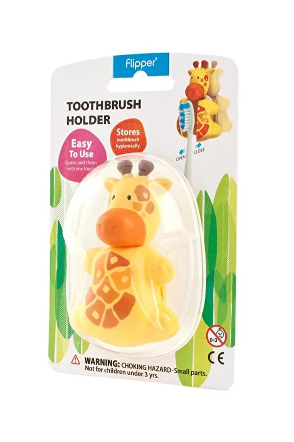 Flipper Hijyenik Diş Fırçası Kabı Zürafa