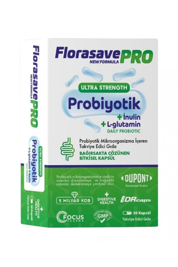 Focus Pharma Florasave Pro - Probiyotik Kapsül 30lu