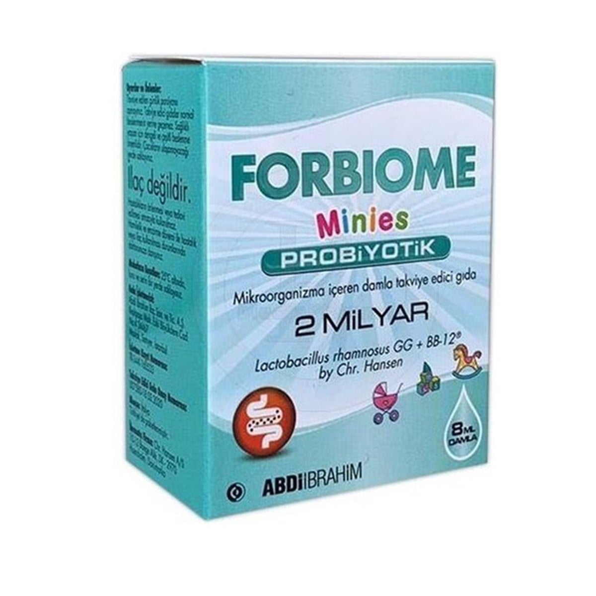 Forbiome Minies Probiyotik Damla 8 ml