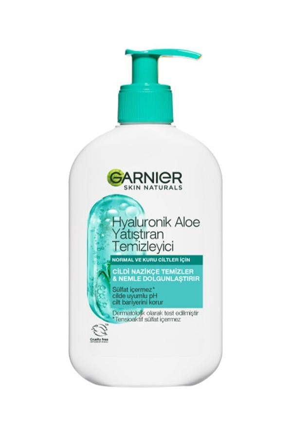 Garnier Hyaluronik Aloe Nemlendiren ve Yatıştıran Temizleyici 250 ml