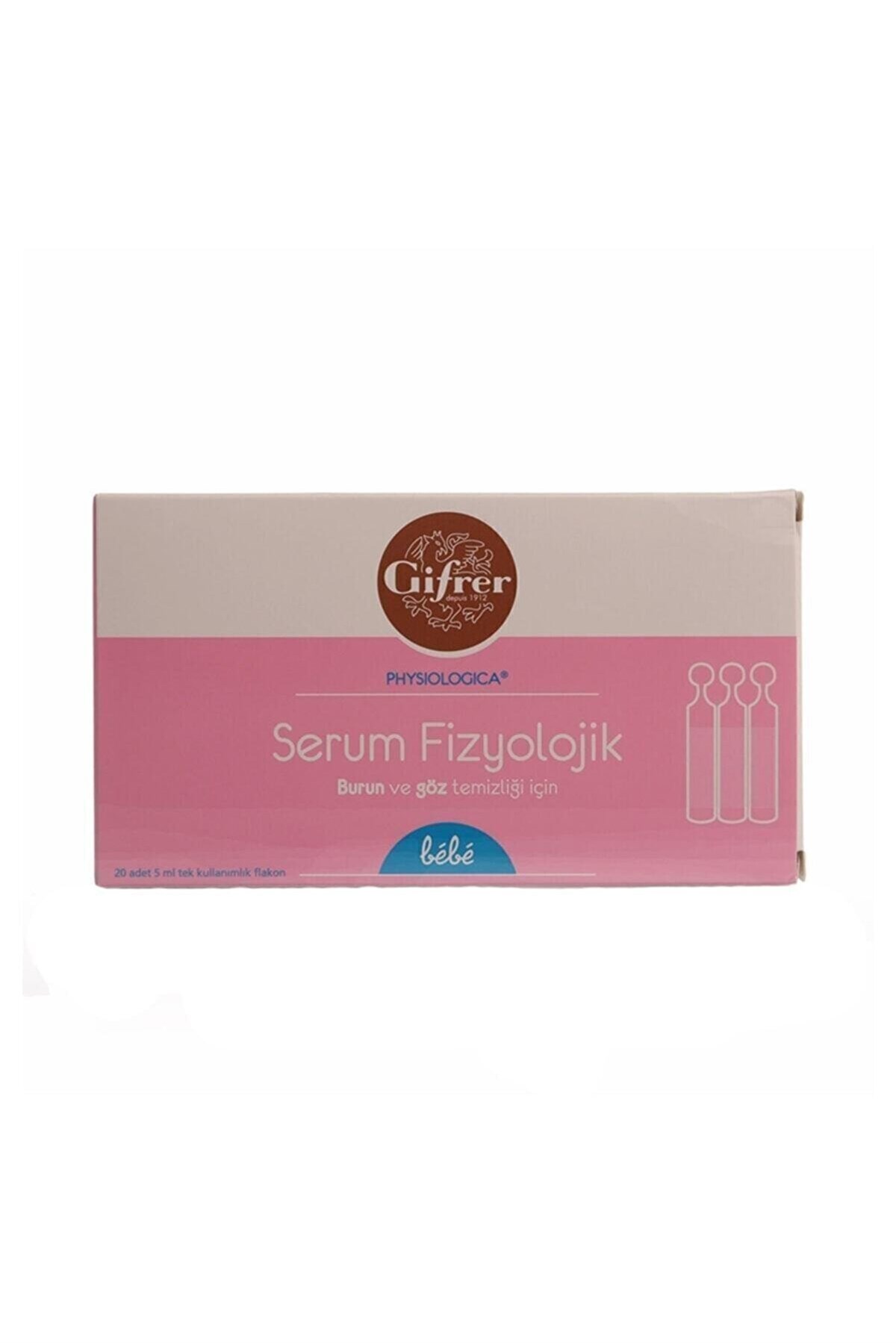 Gifrer Serum Fizyolojik 5 ml x 20 Flakon