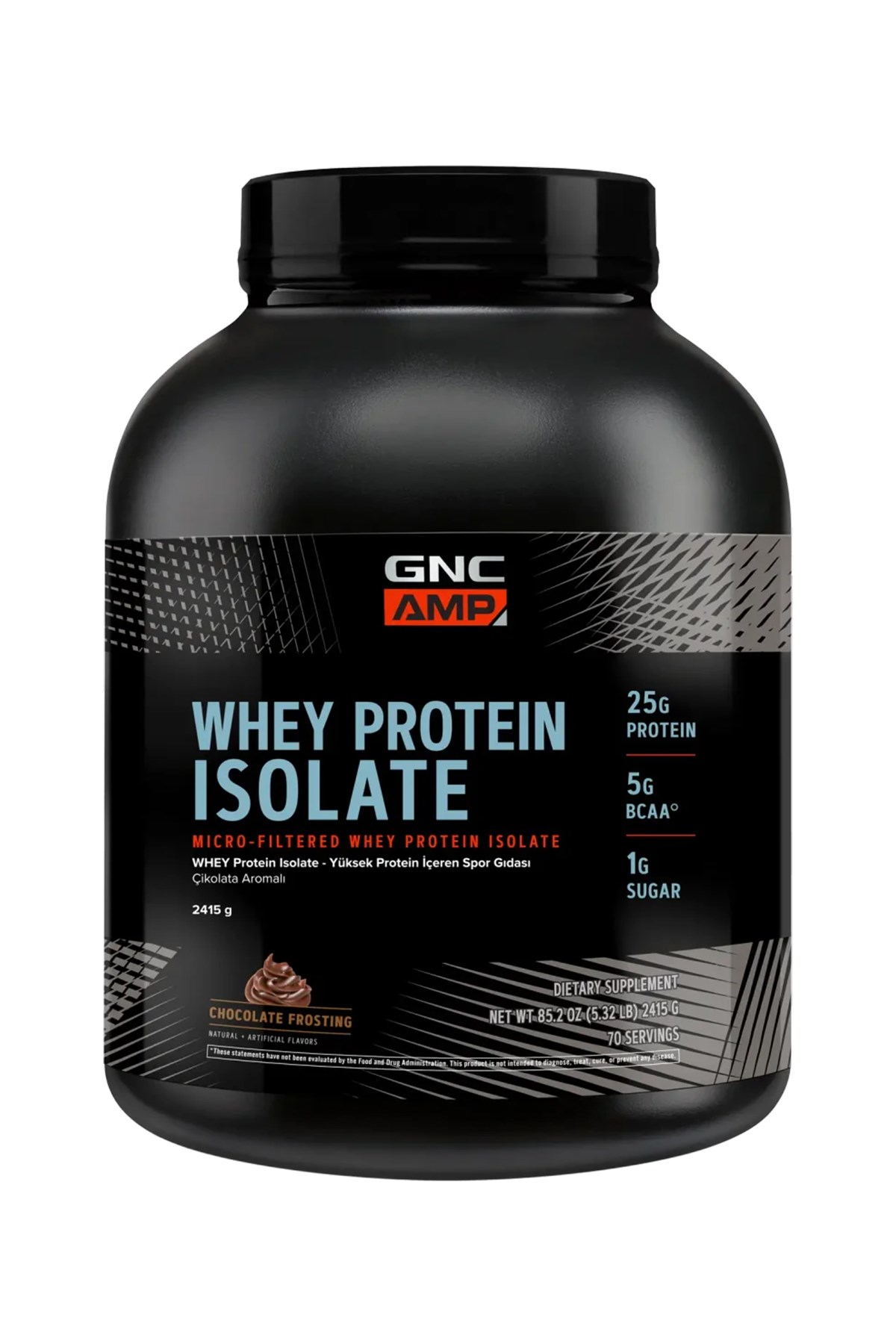 Gnc Amp Whey Protein Isolate 2415 gr