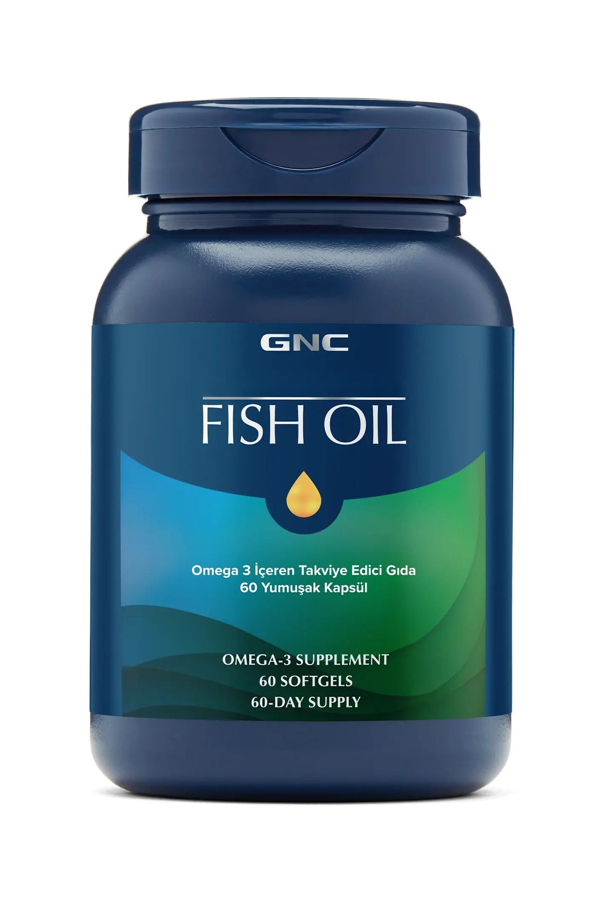 GNC Fish Oil 60 Yumuşak Kapsül