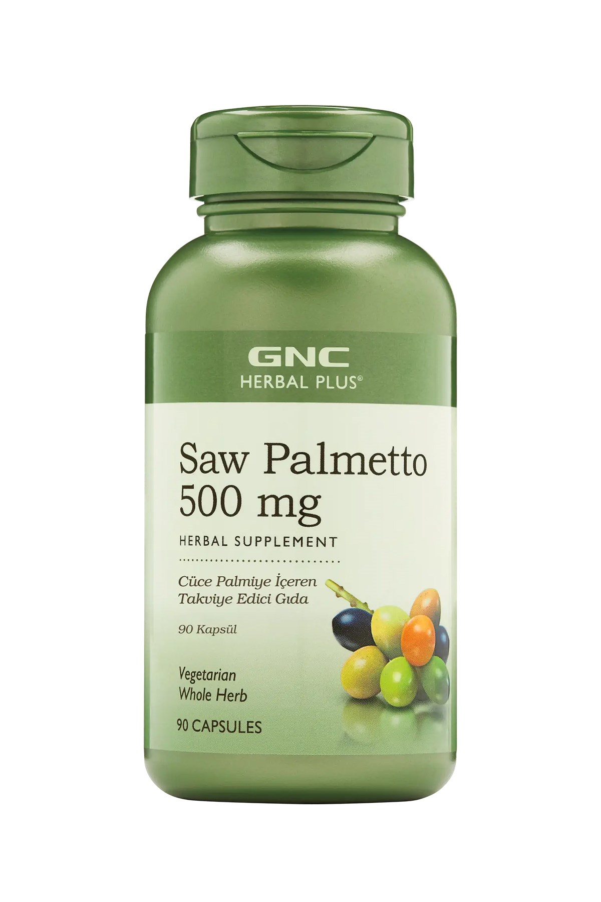 Gnc Saw Palmetto 500 mg 90 Kapsül