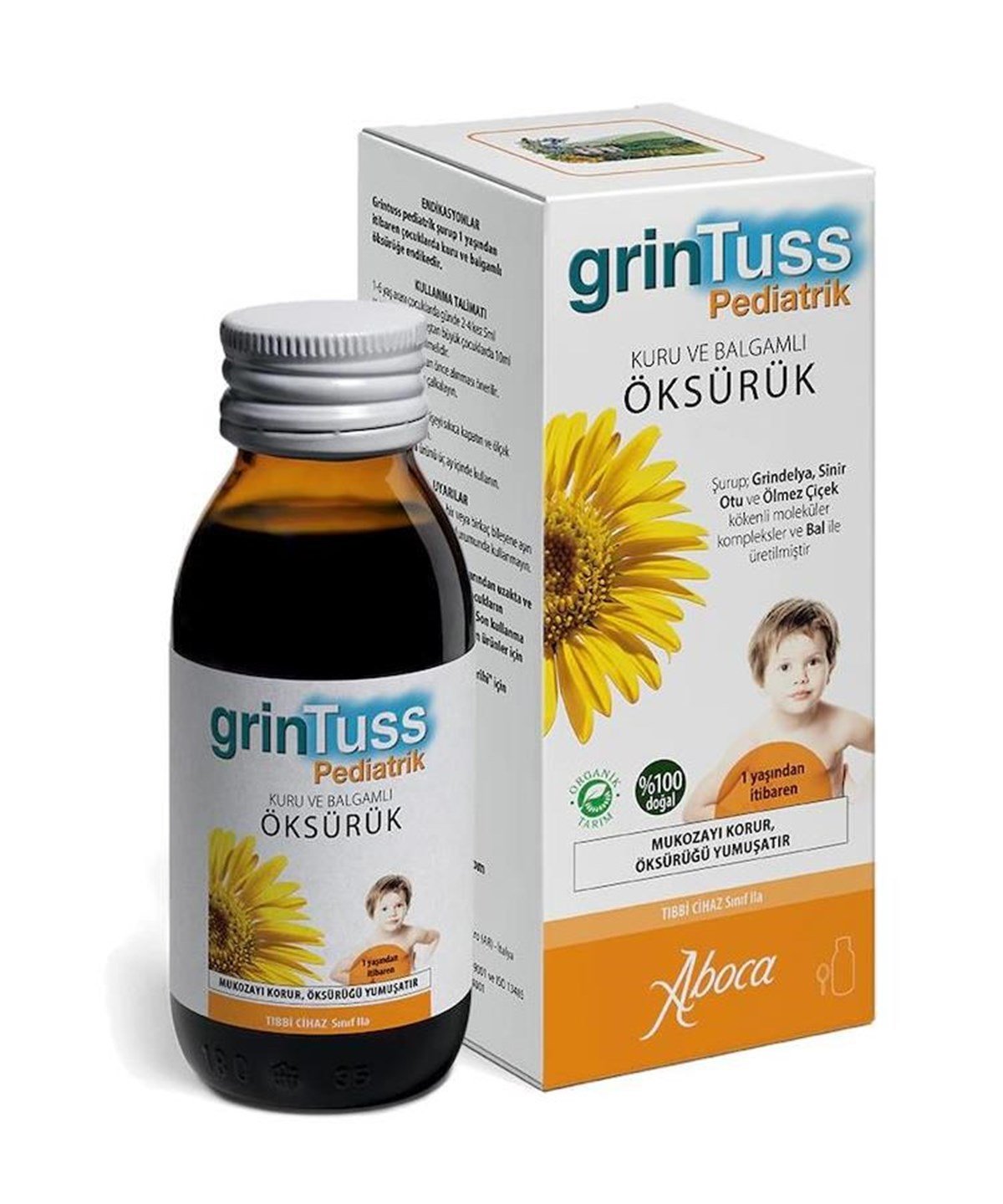 Grintuss Öksürük Şurubu Pediatrik 128 gr