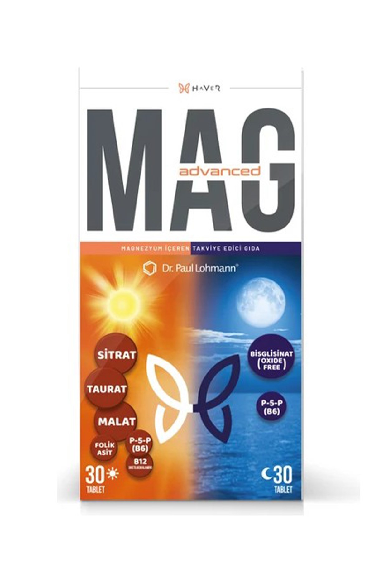 Haver Mag-Advanced Day & Night 60 Tablet