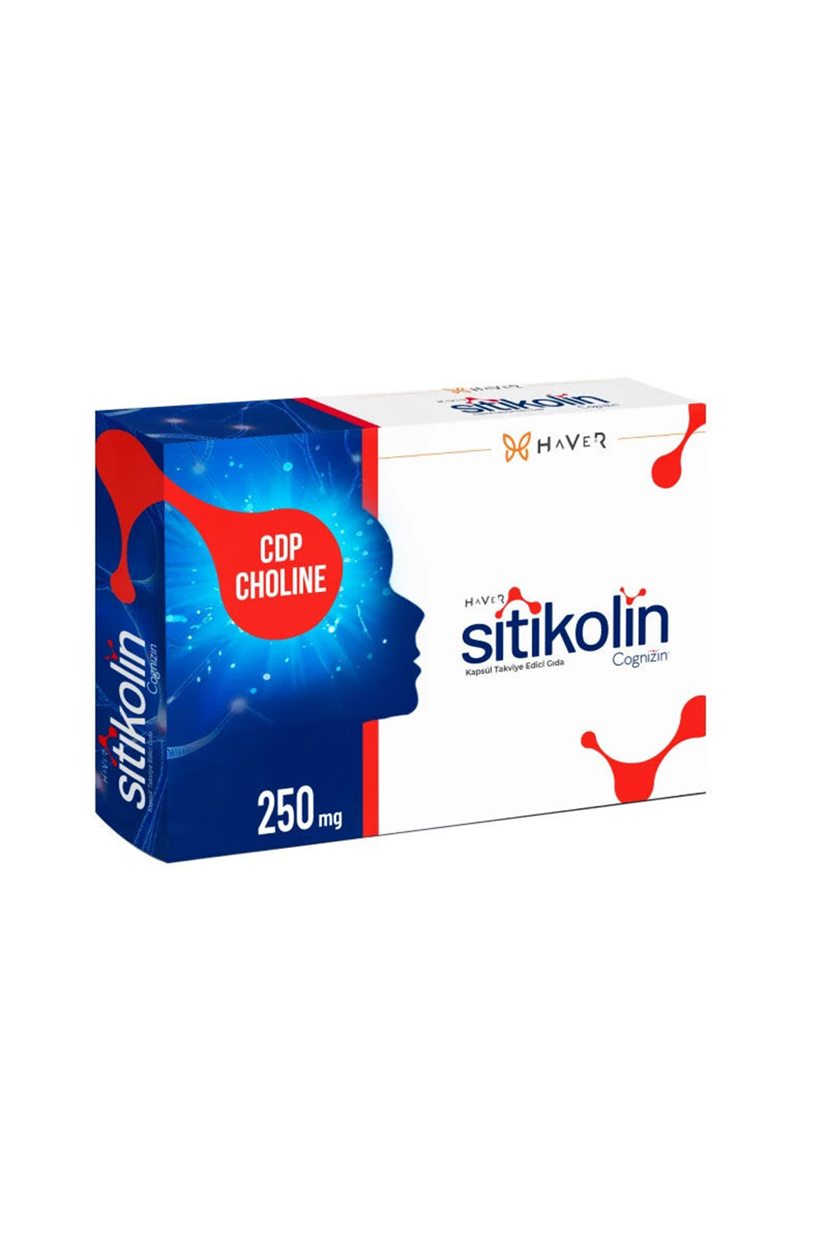 Haver Sitikolin Cognizin 250 mg 30 Kapsül
