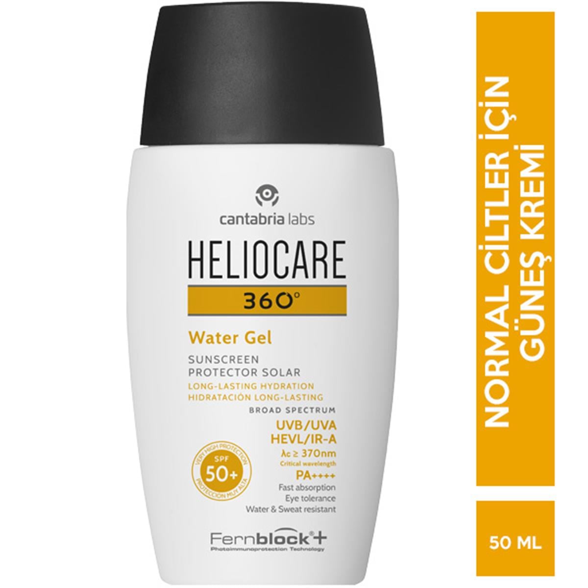 Heliocare Sunscreen 360 Water Gel SPF50 50 ml