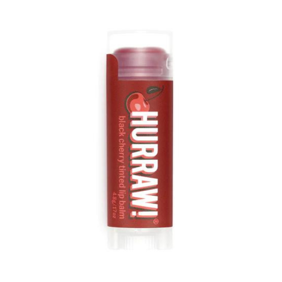 Hurraw Black Cherry Tinted Lip Balm - Vişne