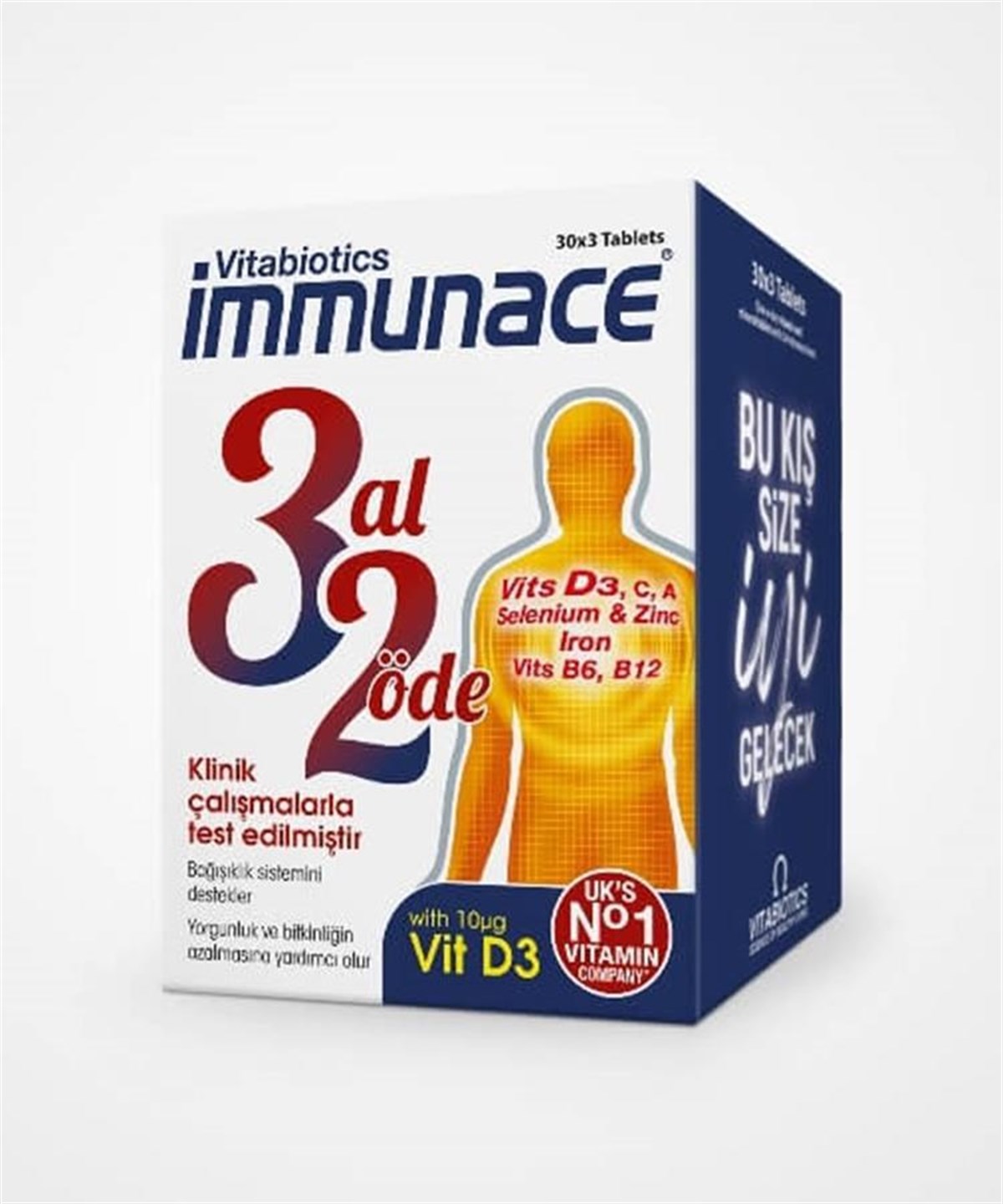 Immunace 30 Film Tablet - 3 Al 2 Öde