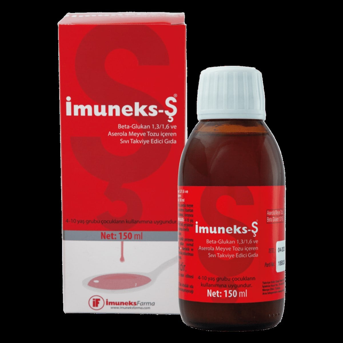 İmuneks Şurup 150 ml