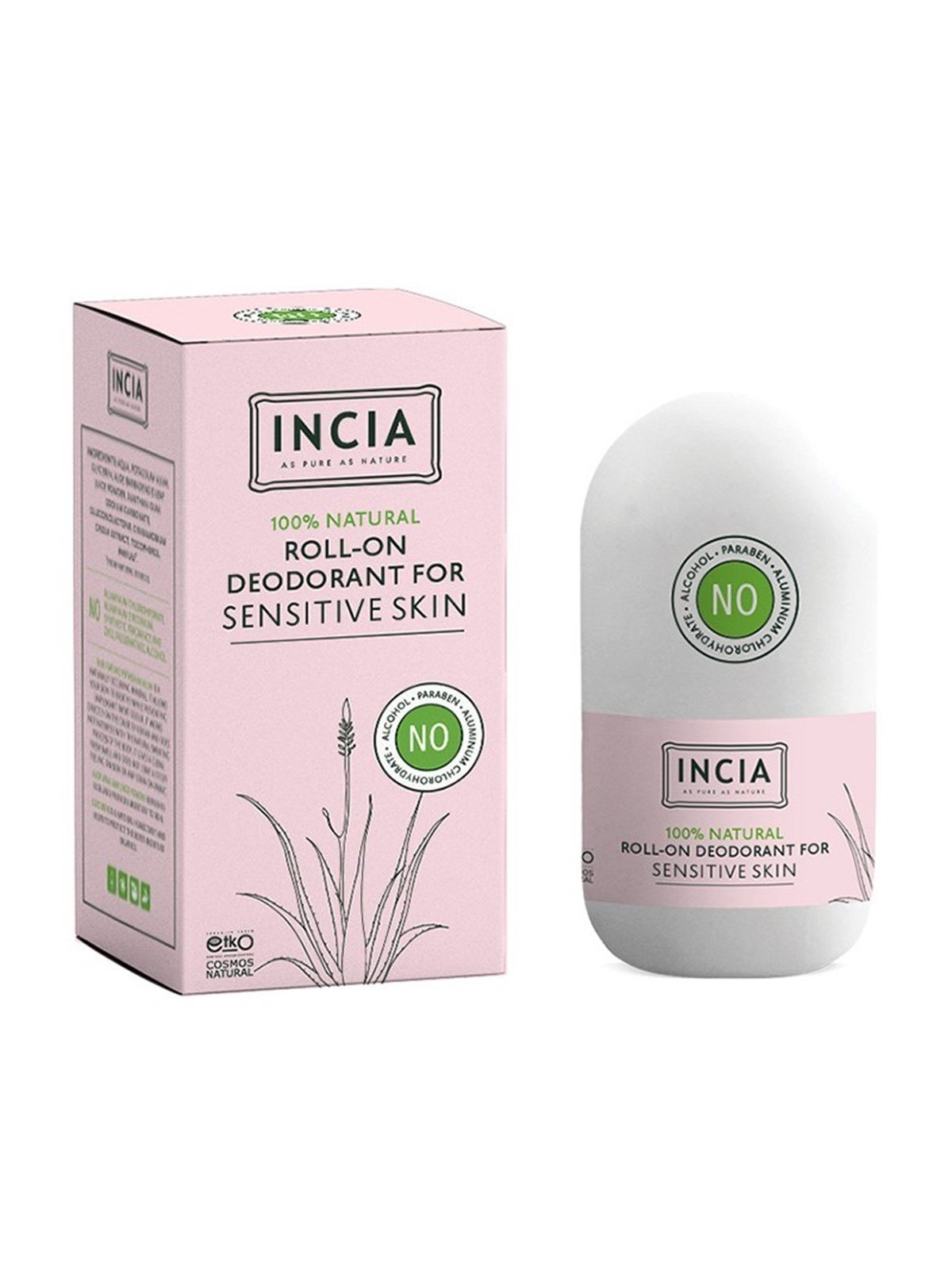 Incia Doğal Roll On Deodorant Sensitive Skin 50