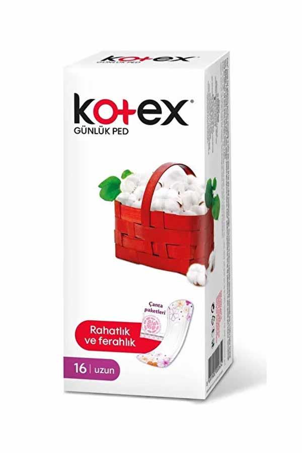 Kotex Fresh Uzun Günlük Ped Parfümlü 16 Adet