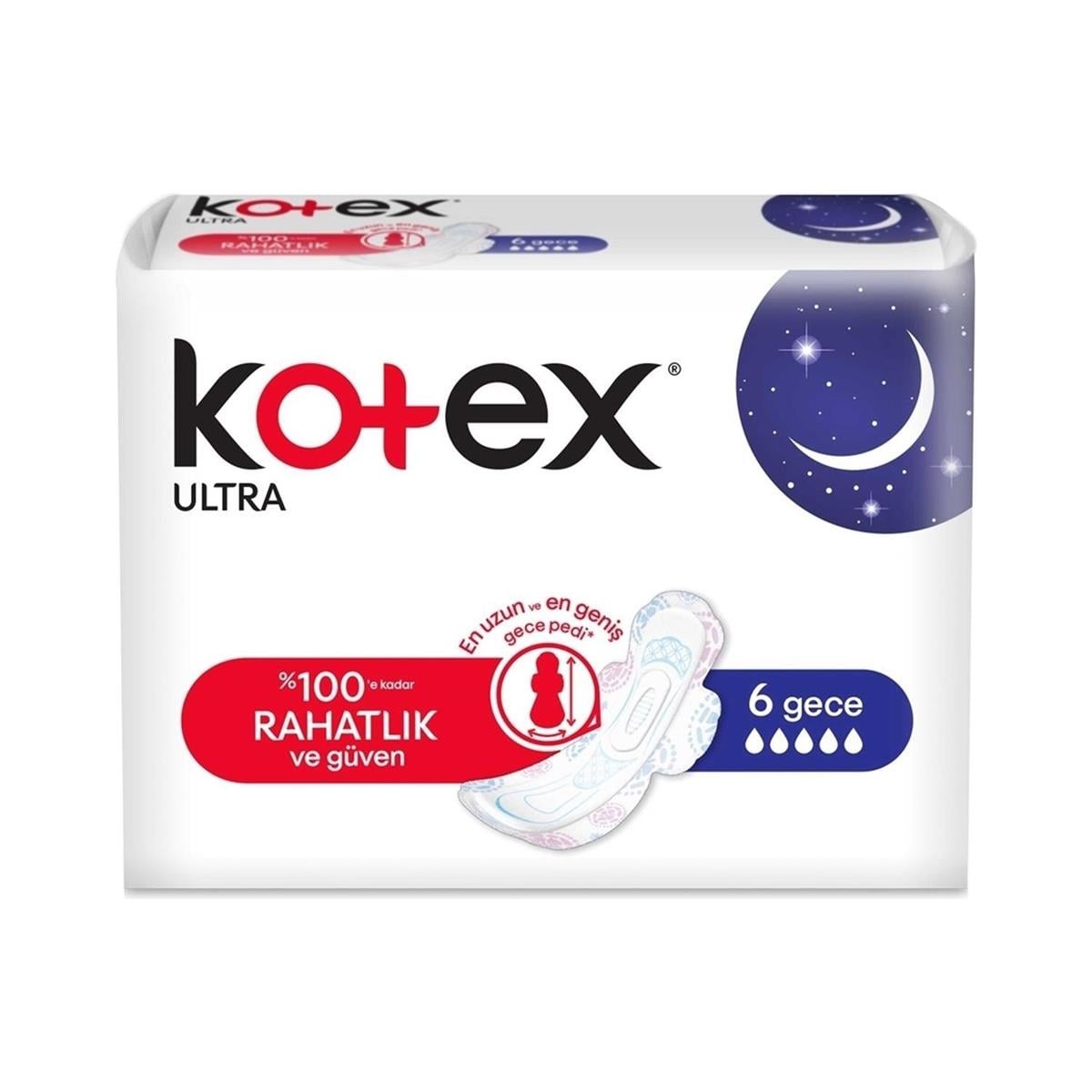 Kotex Ultra Gece 6lı
