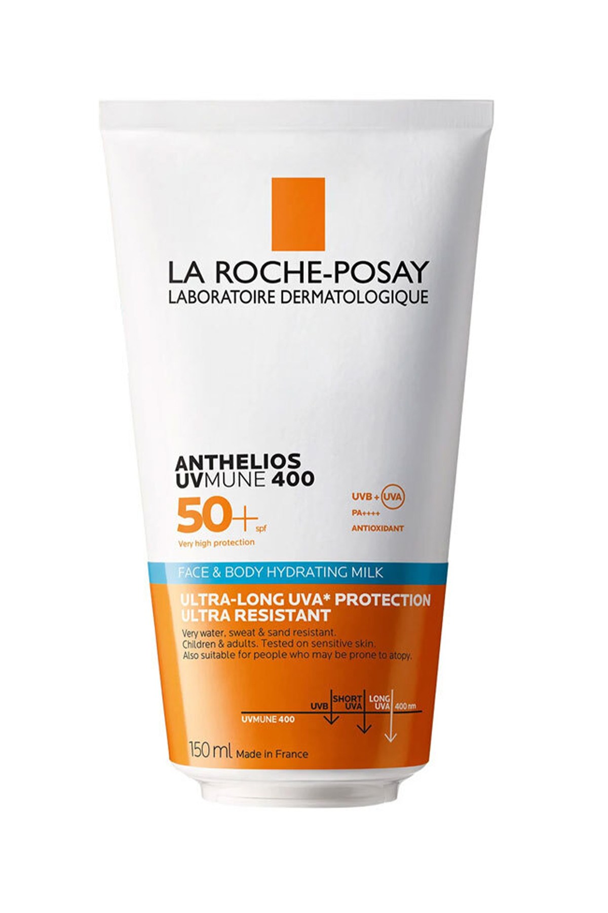 La Roche Posay Anthelios UVMune 400 Face Body Hydrating Milk 150 ml