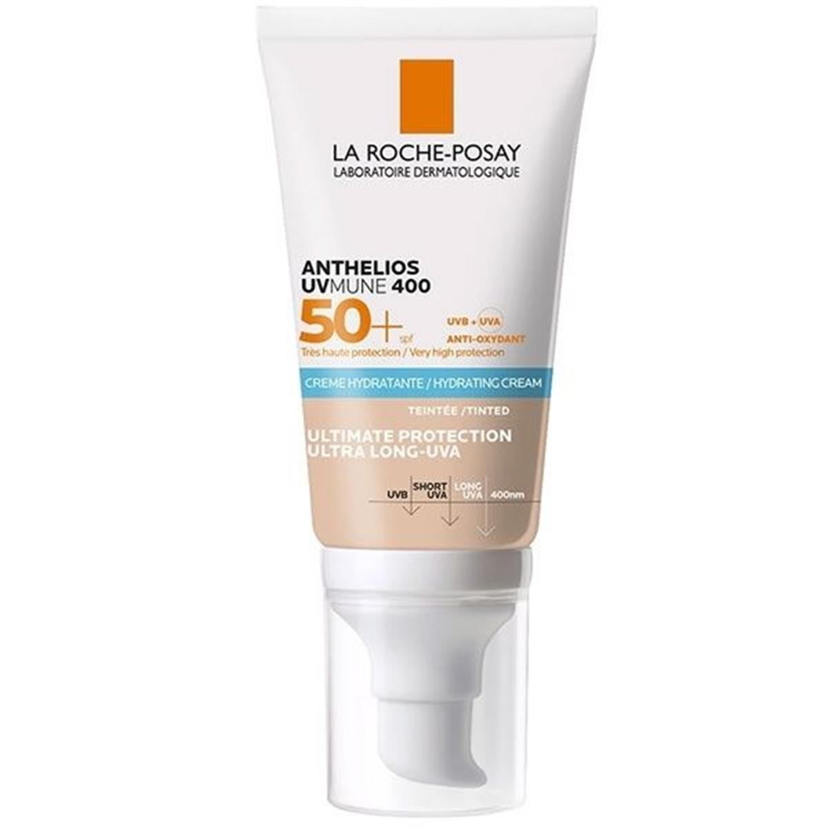 La Roche Posay Anthelios Uvmune 400 Hydrating Cream SPF50 50 ml - Renkli
