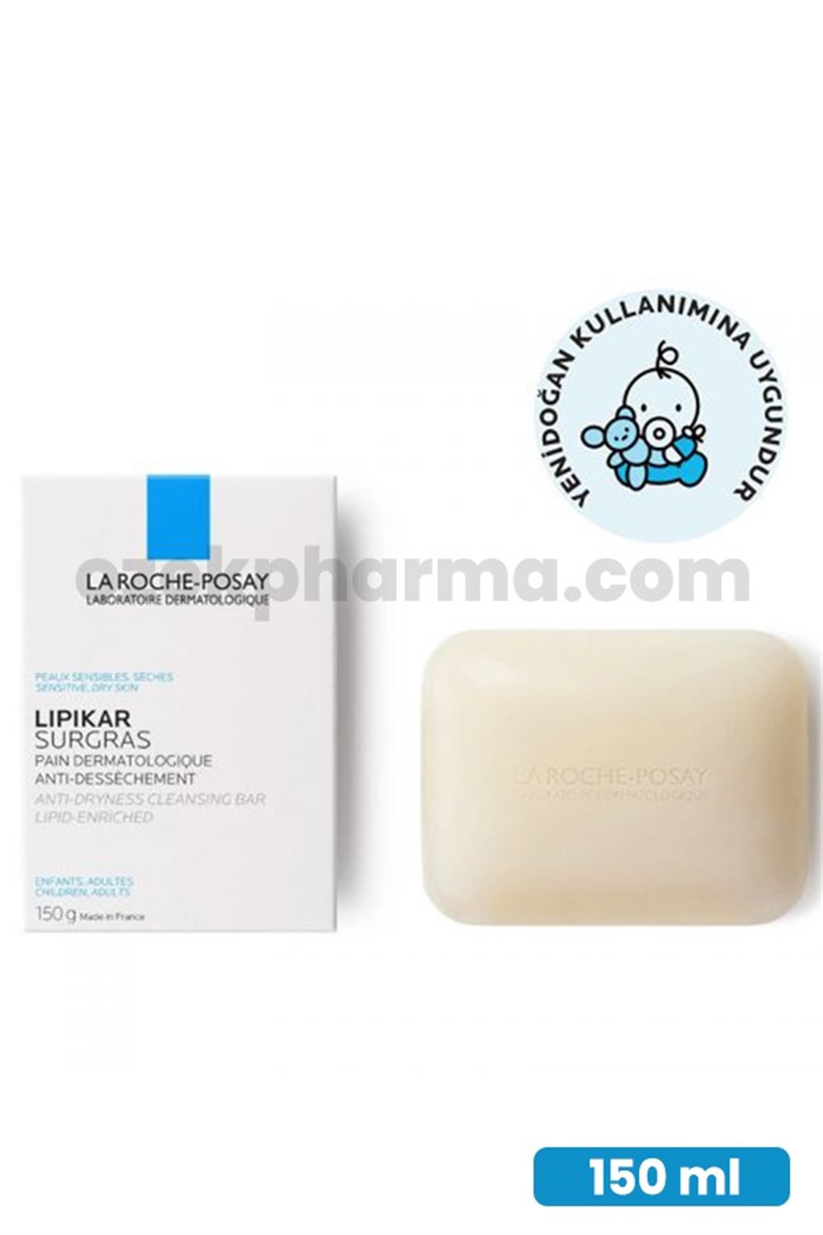 La Roche Posay Lipikar Temizleme Sabunu 150 gr