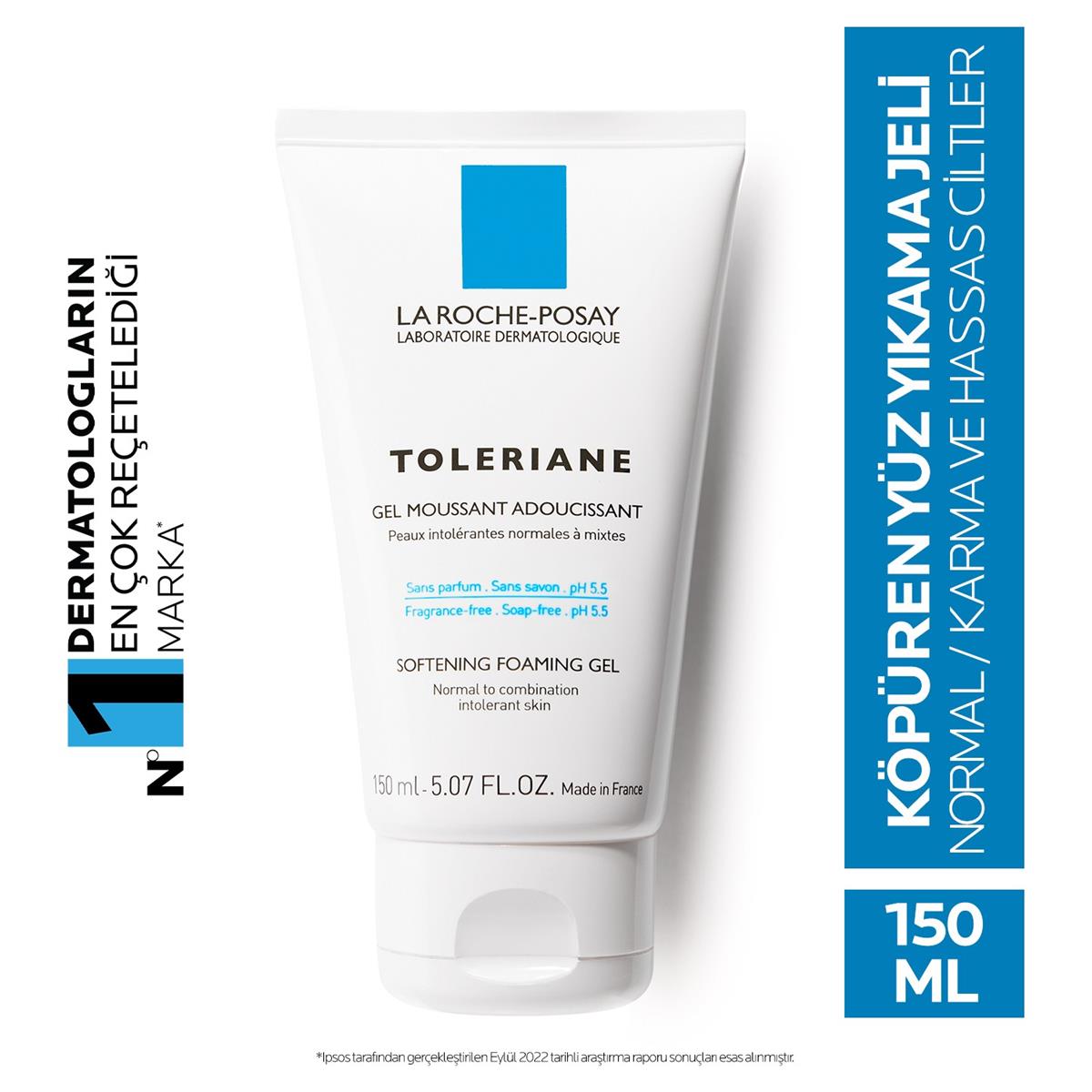 La Roche Posay Toleriane Gel Mousse 150 ml - Temizleyici Jel