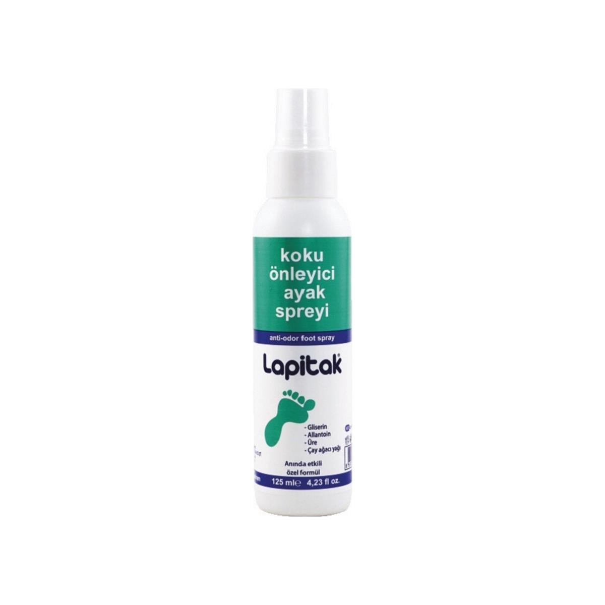 Lapitak Ayak Kokusu Önleyici Ayak Spreyi 125 ml