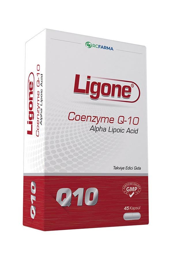 Ligone Koenzim Q10 Alpha Lipoic Acid 45 Kapsül