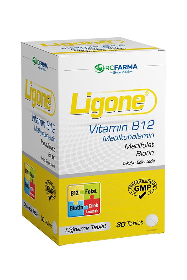 Ligone Vitamin B12 30 Çiğneme Tablet