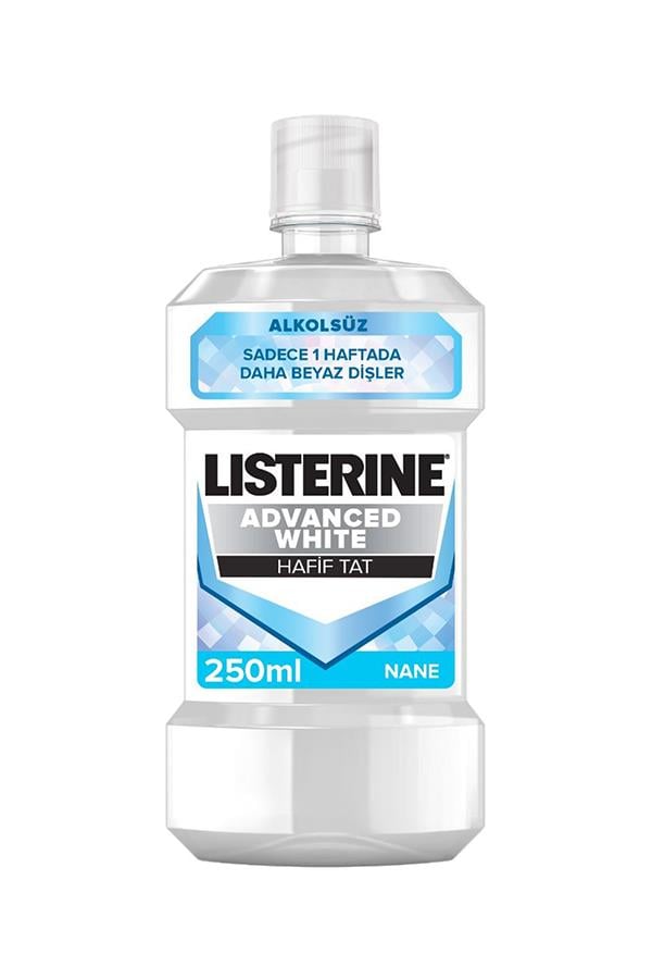 Listerine Advanced White Hafif Tat 250 ml
